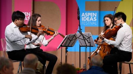 Video thumbnail: Aspen Ideas Festival Tuning In: Classical Music and the Creative Mind (includes l