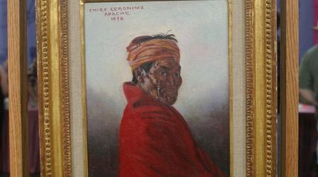 Video thumbnail: Antiques Roadshow Appraisal: 1898 Burbank "Chief Geronimo" Portrait