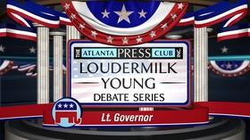 Video thumbnail: Atlanta Press Club Lieutenant Governor Primary Runoff Debate (R) (2018)