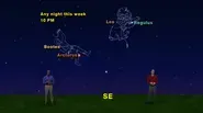 The Super Spring Triangle | 1 Minute Version | Star Gazers