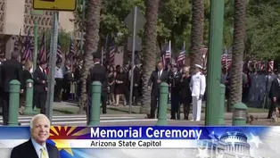 John McCain memorial ceremony at Arizona Capitol