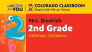 2nd Grade with Mrs. Diedrich – Lesson # 11