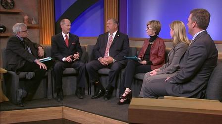 Video thumbnail: Almanac Governor Dayton joined by legislative leaders live in studio
