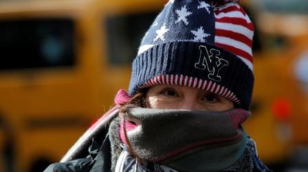 Video thumbnail: PBS NewsHour Fact-checking Trump’s tweet about cold weather and climate