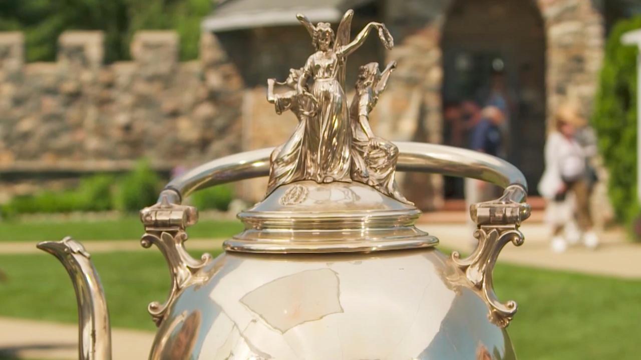 Antiques Roadshow | Appraisal: 1872 R. & S. Garrard & Co. Silver Tilting Teapot