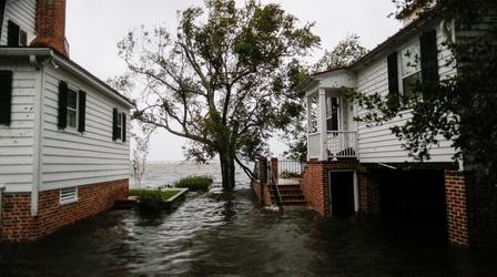 Video thumbnail: PBS NewsHour Are insurers prepared to cover damage from Florence?