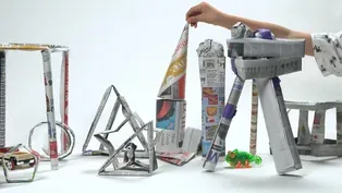 Make a Newspaper City to Develop Spatial Sense