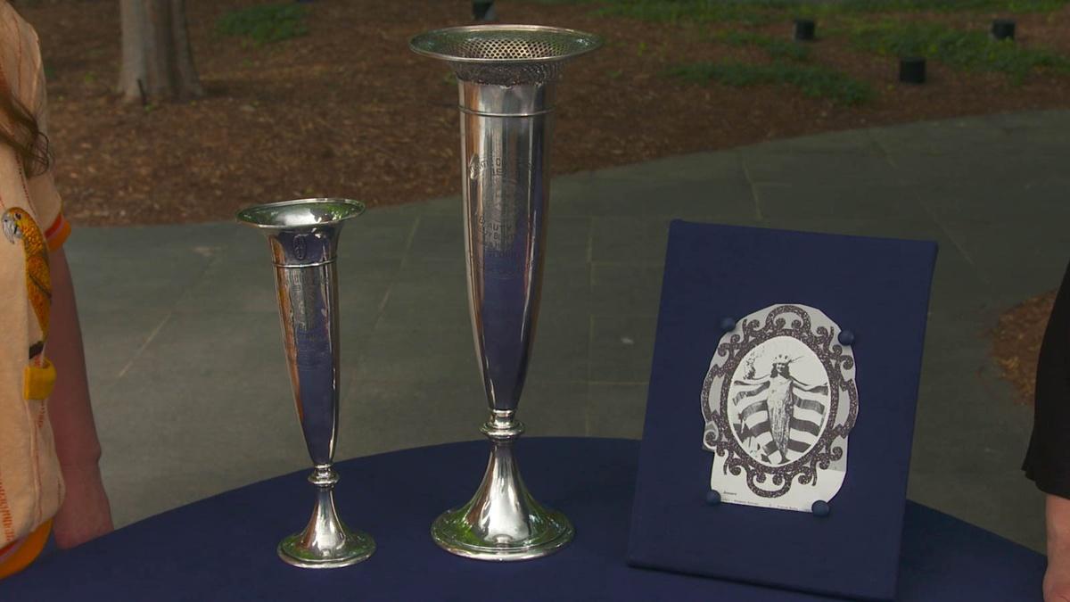 Appraisal: 1921 & 1923 Miss America Pageant Trophies | Antiques ...