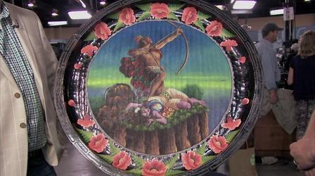 Video thumbnail: Antiques Roadshow Appraisal: Mexican Lacquer Tray, ca. 1930