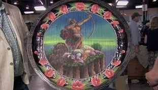 Appraisal: Mexican Lacquer Tray, ca. 1930