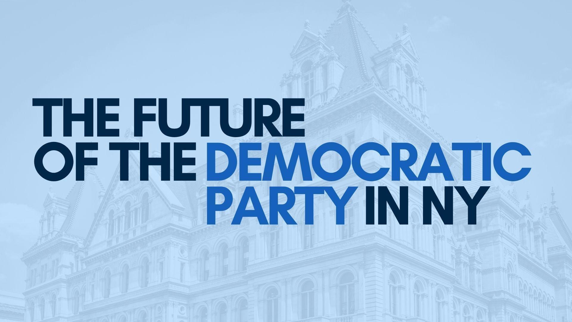 Democratic Campaign Committee Chair State Sen. Shelley Mayer on her party's future.