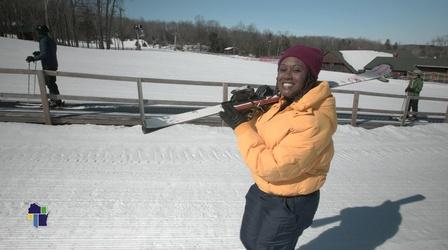 Video thumbnail: Wisconsin Life WL Host Angela Fitzgeralds Hits the Slopes at Granite Peak