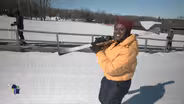 WL Host Angela Fitzgeralds Hits the Slopes at Granite Peak