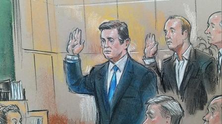 Video thumbnail: PBS NewsHour News Wrap: Rick Gates takes the stand in Manafort case