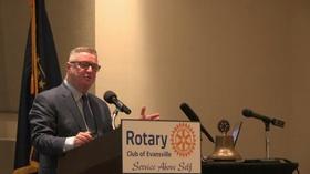 Video thumbnail: Evansville Rotary Club Regional Voices: Jack Griffin, Atlas World Group