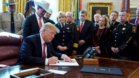 Video thumbnail: PBS NewsHour News Wrap: Trump issues first veto; North Korea warns U.S.