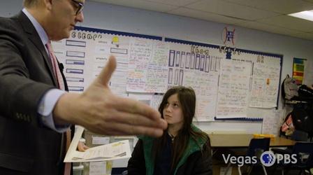 Video thumbnail: Student Spotlight Web Extra: Nyasia earns Superintendent’s Reading Award