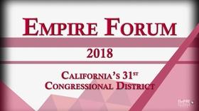 Video thumbnail: Empire Forum California's 31st Congressional District