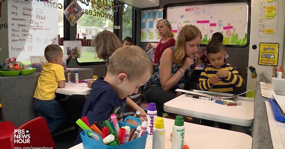 PBS NewsHour | How a mobile classroom is expanding early education ...