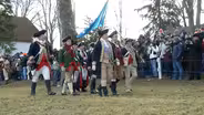 Winds prevent annual re-creation of Washington's crossing