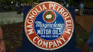 Appraisal: Magnolia Petroleum Co. Porcelain Sign, ca. 1930