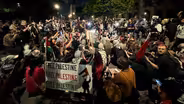 Pro-Palestine Demonstrators on Ashland Avenue