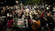 Pro-Palestine Demonstrators on Ashland Avenue