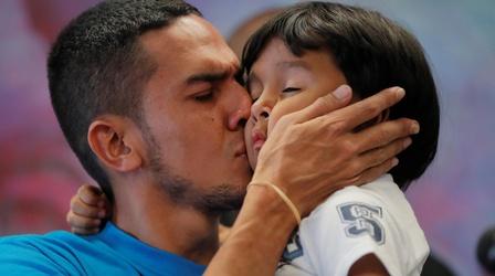 Video thumbnail: PBS NewsHour News Wrap: Deportations of reunited families put on pause