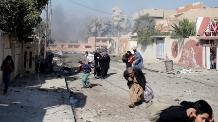 Video thumbnail: PBS NewsHour Report finds more civilian deaths from U.S.-led bombing
