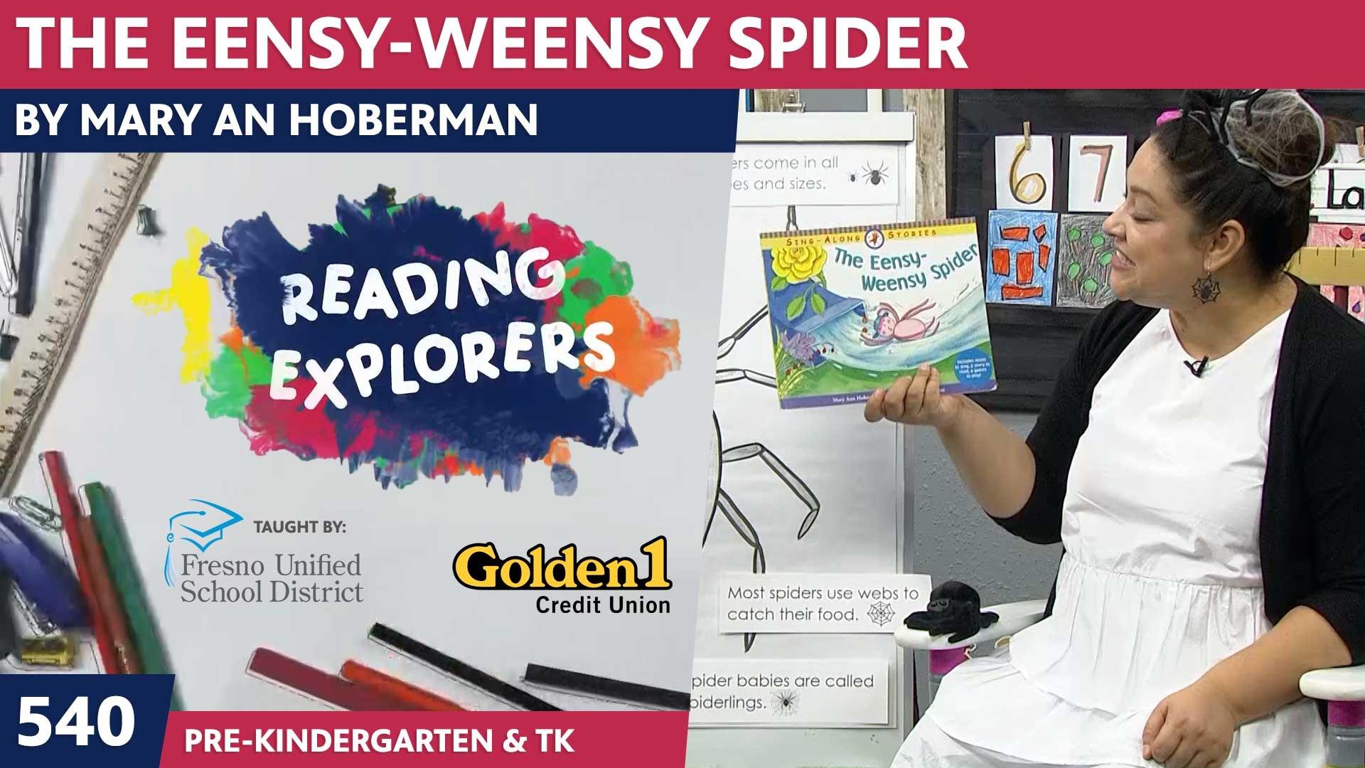 Eency Weency Spider song. For the full song and video please visit