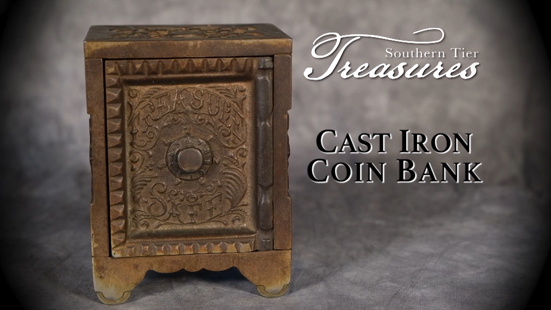 Cast Iron Coin Bank