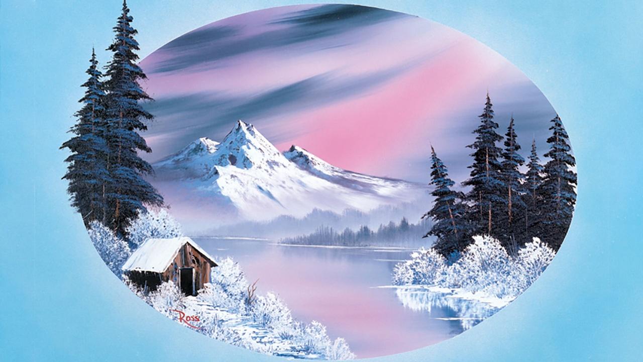 The Best of the Joy of Painting with Bob Ross | Winter Oval