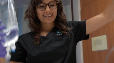 Video thumbnail: What It Takes Morgan Mdanat, RN