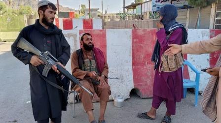 Video thumbnail: PBS NewsHour Taliban now control most of Afghanistan. How did it happen?