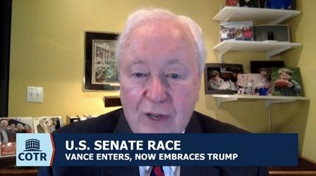 Video thumbnail: Columbus on the Record J.D. Vance Enters Ohio U.S. Race