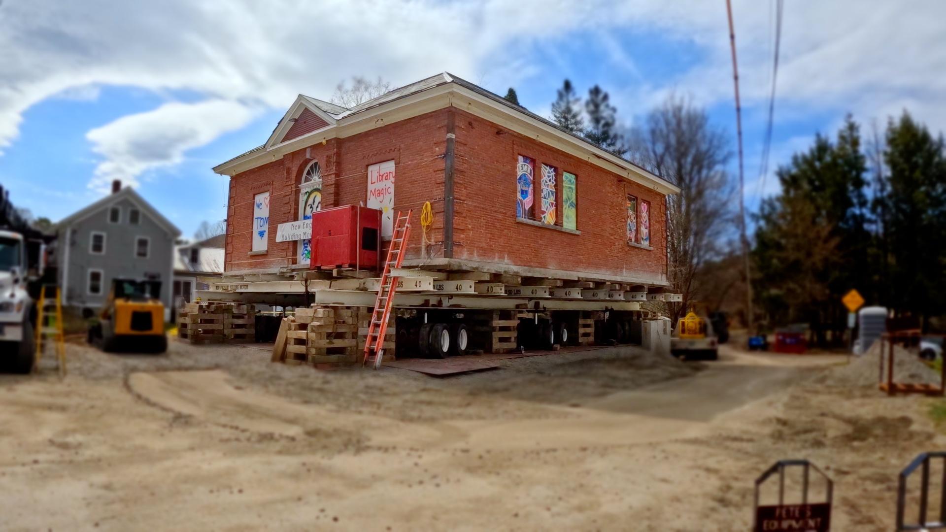 How the Town of Johnson, Vermont got creative to save their 100 year old library from flooding.