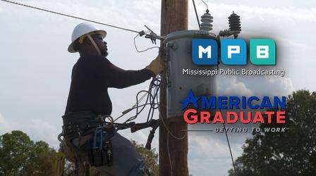 Video thumbnail: Getting to Work – Mississippi Getting to Work in Energy: MDCC Electrical Linemen