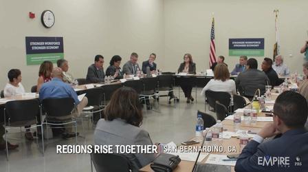 Video thumbnail: State of the Empire California Governor's Office Meets with IE Leaders