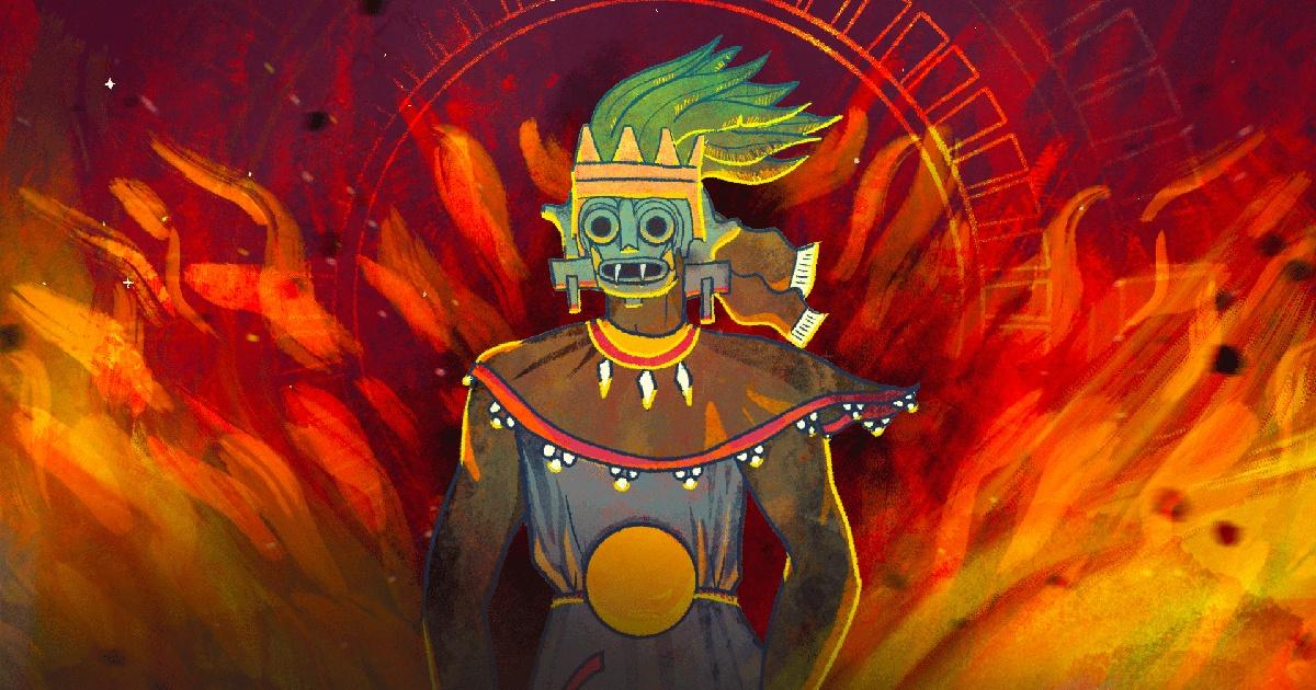 aztec god of fire