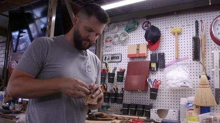 Video thumbnail: Making It Yurko Sports upcycles baseball gloves and more