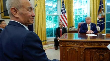 Video thumbnail: PBS NewsHour News Wrap: U.S. and China reach partial trade deal