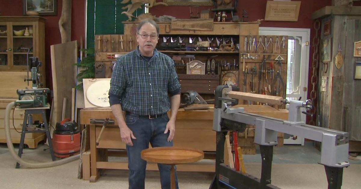 American Woodshop | Oval Tray Table | PBS