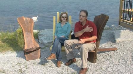 Video thumbnail: American Woodshop Outdoor Keyed Deck Chairs