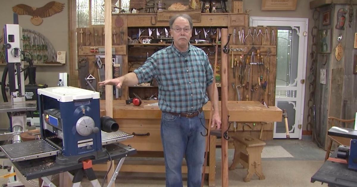 American Woodshop | Bent Wood Stands | PBS