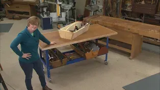 Shop Tool Tray Bench for the Organized Workspace