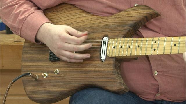 Making Electric Guitars with Hard Maple Bodies