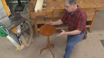 American Woodshop | Tripod Occasional Table for Living Rooms