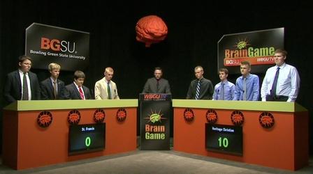 Video thumbnail: BGSU Brain Game Heritage Christian vs St. Francis