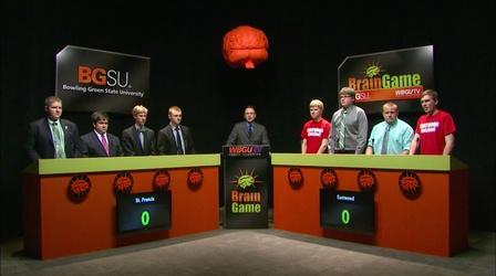 Video thumbnail: BGSU Brain Game St. Francis vs Eastwood