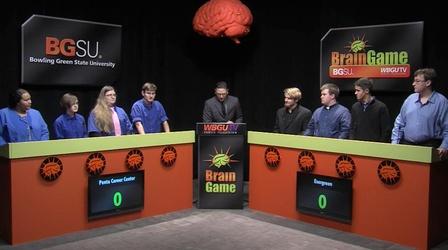 Video thumbnail: BGSU Brain Game Penta Career Center vs Evergreen